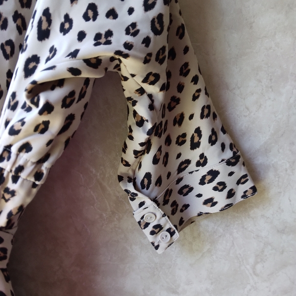 Chicos cheeta print dress - Picture 2 of 4